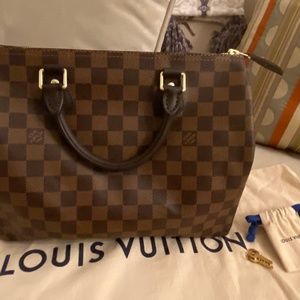 Louis Vuitton Damier Ebene Soeedy 30